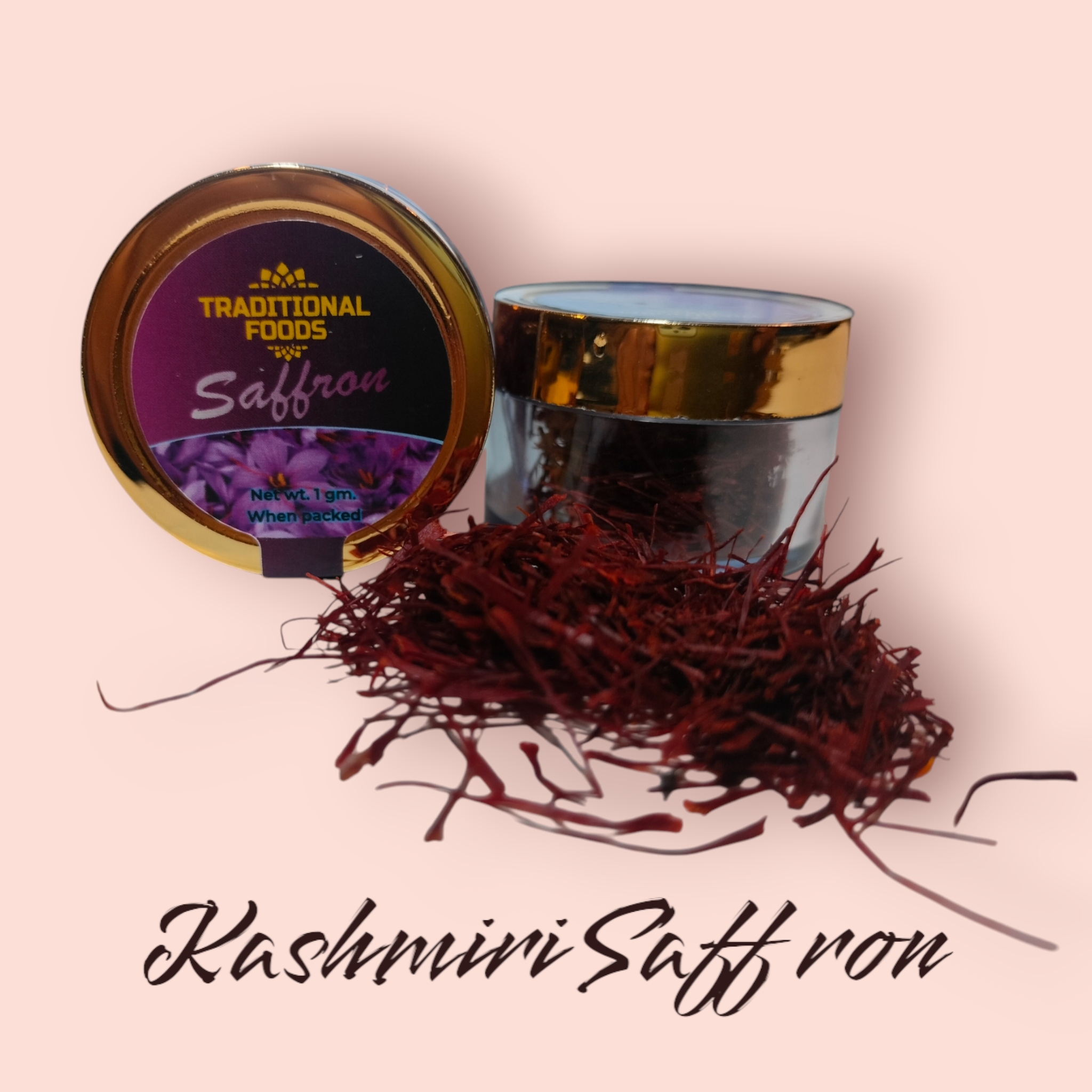 Kashmiri 100% Pure Mogra Saffron - 5g
